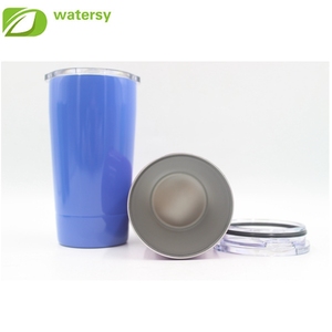 <span class=keywords><strong>Amazon</strong></span> Venta caliente 12 oz Acero inoxidable doble pared taza de viaje con tapa y paja. beber vaso taza de titular para niños - Product Image 6