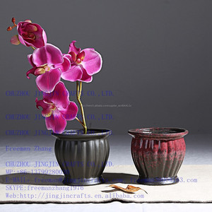 Dehua pot de fleur / 2015 meilleures ventes grès pot de fleur / pas cher grès pots de fleurs et jardinières - Product Image 6