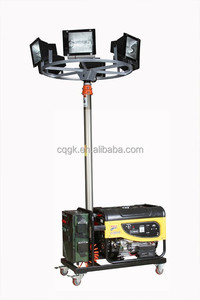 Torre de luz 3kw gasolina generador con 4 luces construcción torre de luz - Product Image 2