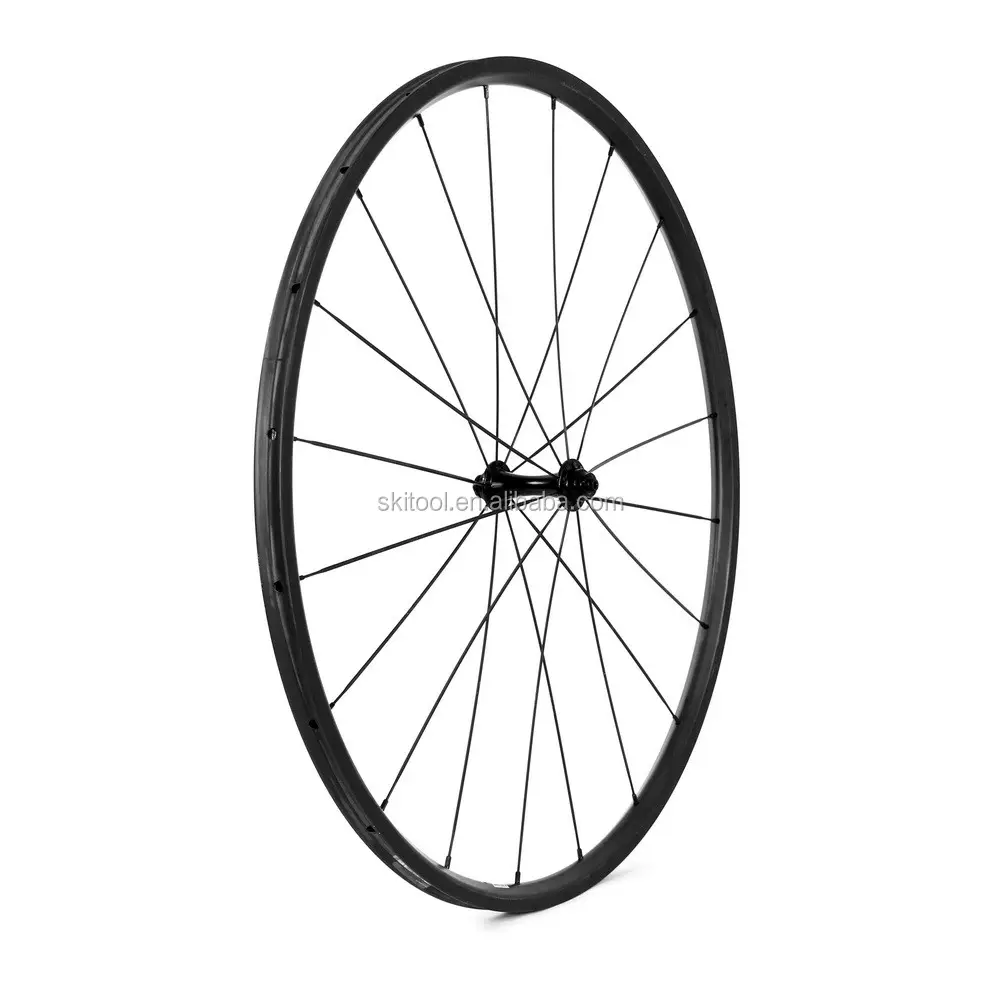 700c 도로 자전거 38mm Clincher 탄소 휠