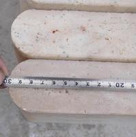 Marbre travertin beige naturel, carreaux de travertin pour bordure de piscine