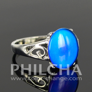Anillo elegante con piedras ovaladas para disfraz - Product Image 3