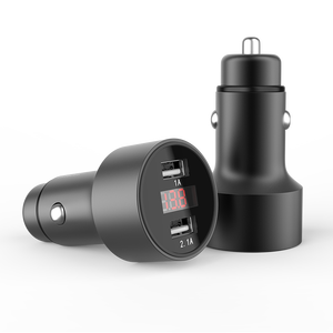 De alta calidad de etiqueta privada teléfono móvil dual puertos usb <span class=keywords><strong>cargador</strong></span> de coche - Product Image 2