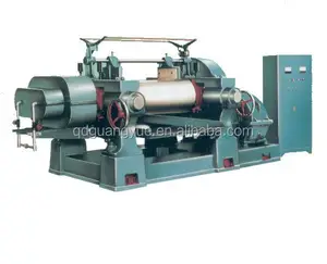 best price Double Rollers Rubber Crushing machine/tyre crusher mill machine waste tyre recycling machine