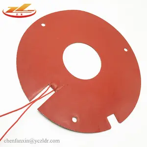 Flexible 3M Adhesive Silicone Rubber Heat heating Resistance Heater Pad