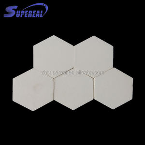 AF 20มม. อลูมินาสูงสวมทนเซรามิกหกเหลี่ยมกระเบื้องโมเสคสำหรับแผ่นซับเซรามิก - Product Image 2