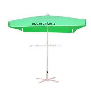 Shaoxing Shangyu Advertising square parasol promotional umbrella beach umbrella frame with printed