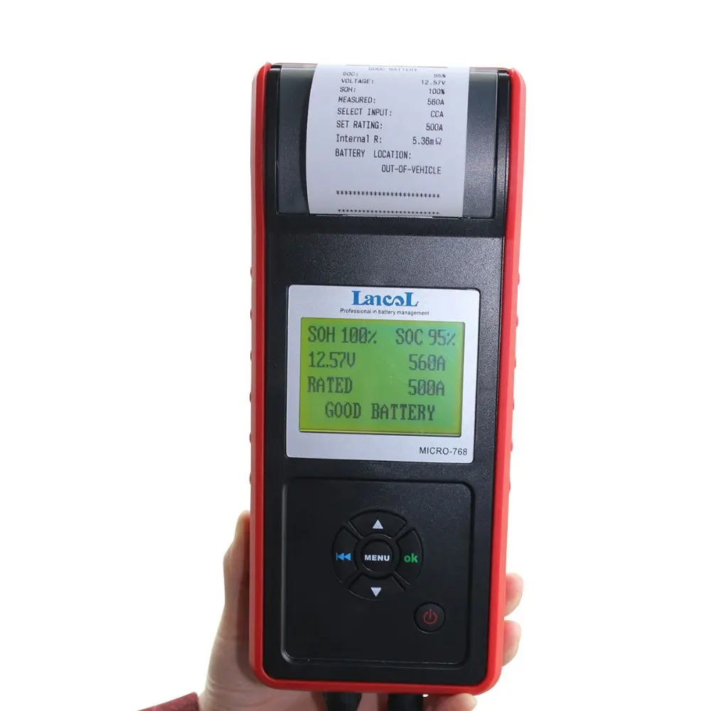 Best Verkopende Auto 12V 24V Auto Batterij Load Tester Tool Diagnostic Intelligente