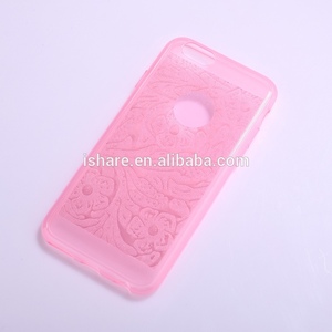 Patrón de flor del brillo de bling sparkle soft brillante tpu case para iphone6 4.7 '' - Product Image 2