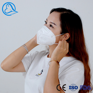 3-plys Pieghevole 3D Protezione Delle Vie Respiratorie Antipolvere Bocca <span class=keywords><strong>FFP2</strong></span> Maschera per Il Viso - Product Image 3