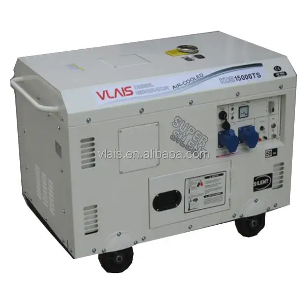 10kw Diesel generator Preis in Indien, Silent Diesel Generator KDE12000T, VLAIS Hersteller