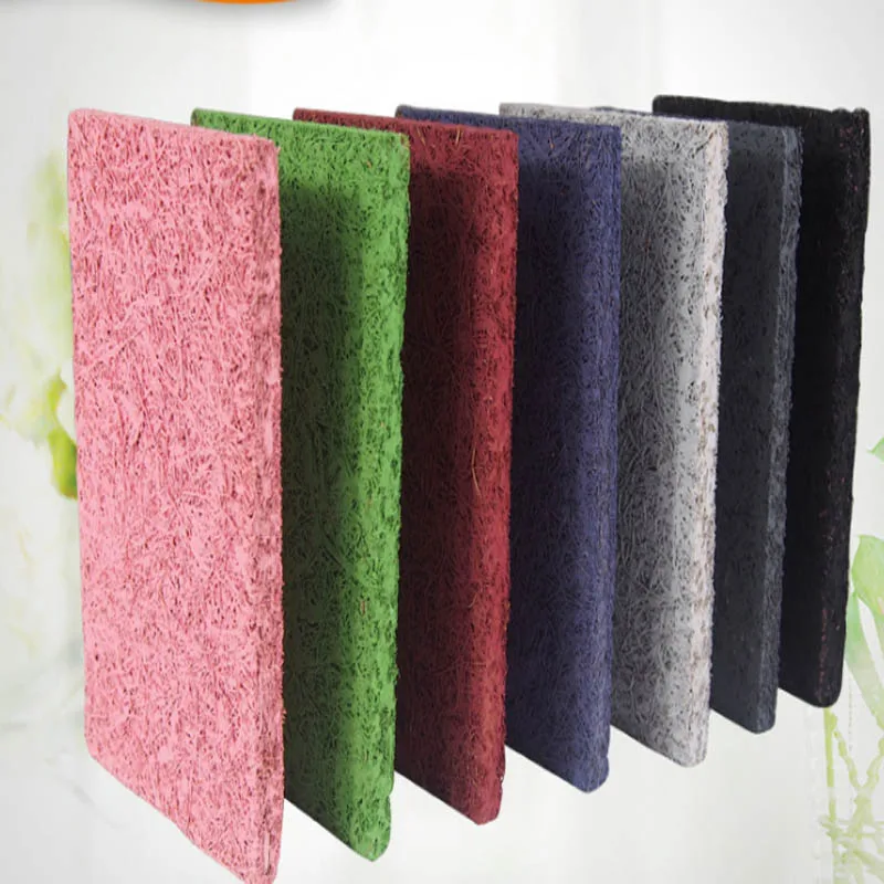 Звукопоглощающая акустическая панель, деревянная, шерстяная, цементная доска для кинотеатра