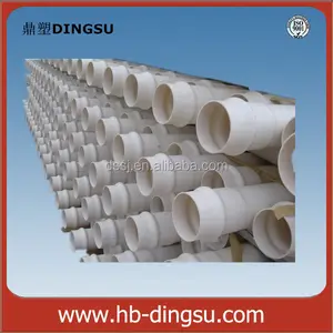 voor watervoorziening en riolering 90mm diameter PVC buizen