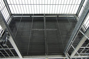 Cage double niveaux pour chien, Cage robuste à deux niveaux - Product Image 5