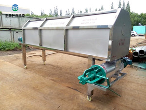 <span class=keywords><strong>El</strong></span> estiércol del ganado secador máquina de agricultura Pantalla de tambor cilindro separador de líquido sólido - Product Image 4