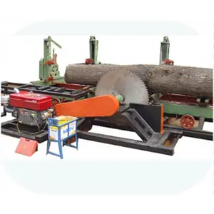 Woodworking timber circular sawmill round log cutting circular sawmill machine for sale