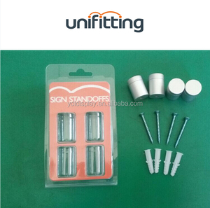OEM in alluminio 19*19mm vetro satinato segno standoff <span class=keywords><strong>CA</strong></span>-1919-ST - Product Image 2