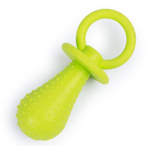 Toptan meme tasarım dayanıklı Bite emzik interaktif eğitim temizleme çiğnemek TPR köpek Pet malzemeleri oyuncaklar çan ile - Product Image 3