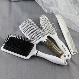 Masterlee-<span class=keywords><strong>cepillo</strong></span> de <span class=keywords><strong>pelo</strong></span> rizado de nailon, personalizado, disponible en 3 tamaños, color blanco - Product Image 2