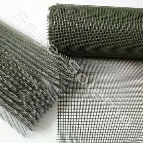 Alibaba Top Quality Gray Color Fiberglass Plisse Insect Screen. Pleated Window Screen, Folding Insect Mesh