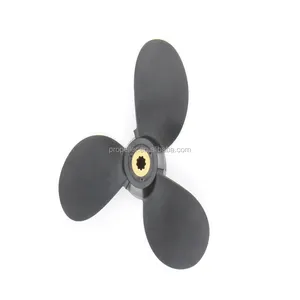Marine propeller oem aluminum alloy and plastic boat for yamaha outboard and engines aluminum outboard propeller 3 sgs 7-1/2"
