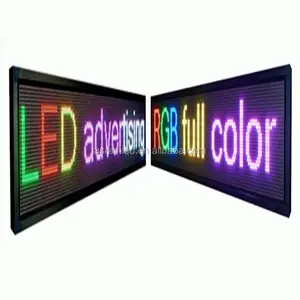 PH10 두 얼굴 led 프로그램 기호 디스플레이 보드, 양면 야외 스크롤 led 기호