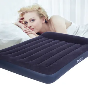 Intex 66770 Pillow Rest Classic Airbed Air Mattress Bed With Built-in Pillow