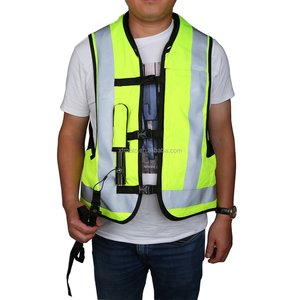 เสื้อกั๊กถุงลมนิรภัยสำหรับมอเตอร์ไซค์ TCMT XF270801-L สีดำเหลือง ป้องกันการกระแทก มองเห็นได้ชัดเจน ไซส์ L ใหม่ - Product Image 2