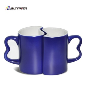 11 oz Blue Magic cambio de color sublimación <span class=keywords><strong>taza</strong></span> <span class=keywords><strong>pareja</strong></span> - Product Image 2
