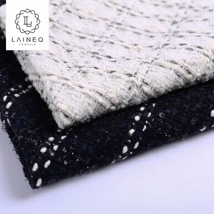 Winter Season 70% 및 30% polyester 울 한 벌 아크릴 면 울 hacci fabric