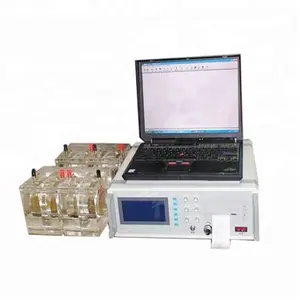 Medidor de flujo de iones de TBT-RC, medidor de penetración rápida de cloruro (RCPT), prueba de flujo eléctrico de hormigón