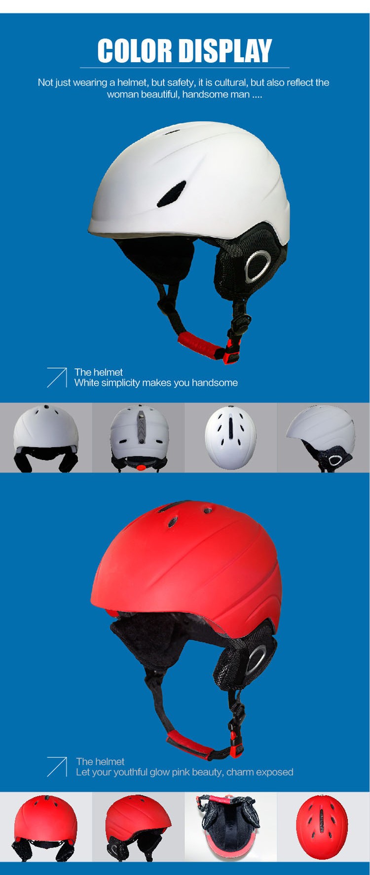 New Design bicycle helmet Skiing Sport protective helmet for  Hot sale Adult Hot sale