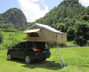 핫 세일 2022 새로운 스타일 짧은 크기 캠핑 자동차 지붕 텐트