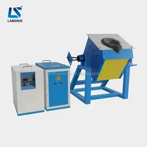 Automatic tilting furnace aluminum rotary furnace sale