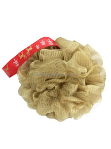 Colorful pumpkin mesh bath sponge - Product Image 1