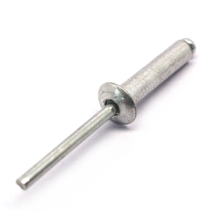 Rivets Pop 1/4 "x 1/2" Corps En Aluminium Mandrin En Acier Dôme Tête Aveugle lier - Product Image 2