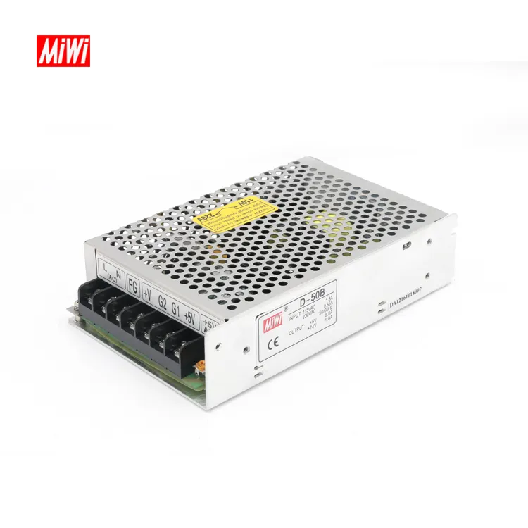 MiWi D-50B-5 High Efficiency 54W 5V 6A Switching Power Supply Module