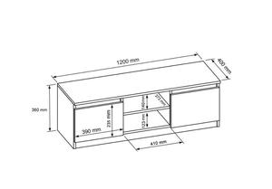 <strong>White</strong> High Gloss Customized Size New Model <strong>Tv</strong> <strong>Stand</strong> - Product Image 6