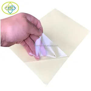 Folhas 60 A4 Limpar Transparente PET Film Autoadesivo PVC Papel Adesivo Para Impressora A Laser