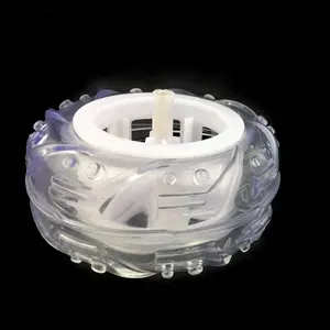 Small transparent rubber wheel Tire toy wheel for DIY Toy car