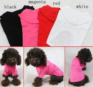도매 싼 고품질 맞춤 로고 대형 단순히 빈 대형 개 옷 - Product Image 3