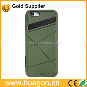 Ultra-delgada de Lujo del Módulo Receptor de Carga Del Cargador Inalámbrico Qi Caso de La Contraportada para el iphone 6 - Product Image 1