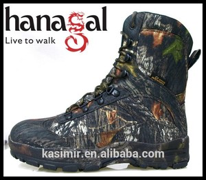 Nueva colección camo botas para la caza buen diseño botas cómodas de cuero del fasion hombres cazador de venta al por mayor - Product Image 1