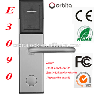 el más reciente orbita rfid tarjeta del <span class=keywords><strong>hotel</strong></span> cerraduras de <span class=keywords><strong>la</strong></span> puerta de aceroinoxidable de <span class=keywords><strong>la</strong></span> <span class=keywords><strong>rueda</strong></span> de dirección - Product Image 2