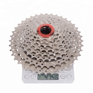 Pièces de vélo de montagne durables ZTTO, <span class=keywords><strong>cassette</strong></span> <span class=keywords><strong>8</strong></span> <span class=keywords><strong>vitesses</strong></span> <span class=keywords><strong>11</strong></span>-40T, roue libre en acier, pièces de vélo pour vélo de montagne M410 K7 X4 - Product Image 1