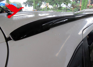 三菱 アウトランダー Sport RVR ASX 2013-2021年式対応 ブラック SUV ルーフラックレール ラゲッジキャリアバー - Product Image 5