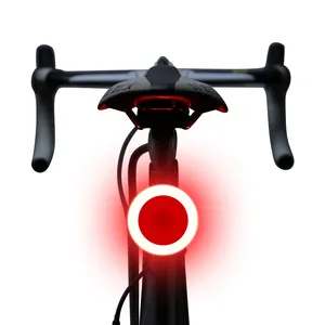 Feu d'avertissement de vélo, Laser, éclairage LED, accessoires de bicyclette, lumière arrière