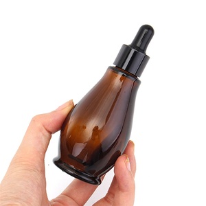 Flacons compte-gouttes en verre ambré de 10/20/30/50/100 ml, flacon compte-gouttes de 30 ml, flacons à <span class=keywords><strong>pipette</strong></span> pour huiles essentielles et parfums de 100 ml, contenants vides rechargeables - Product Image 4