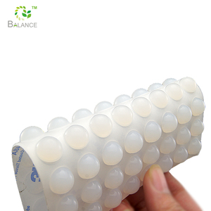 Tùy Chỉnh Chống Trượt Siêu Mỏng Bumper Sao Lưu Sốc Dính Ghế Bàn Bàn Rung Pads Silicone Cao Su Chân Chân Cao Su Pad - Product Image 3
