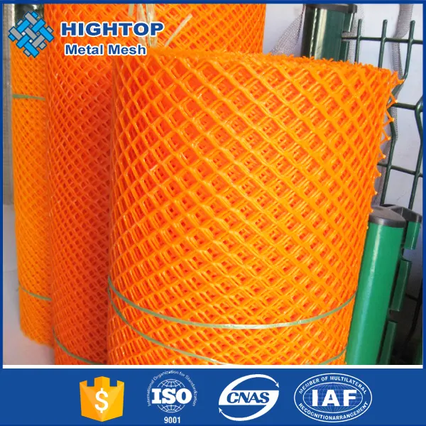 HDPE Orange Plastic Wire Mesh 1.2m Reflective Safety Fence Plastic Mesh